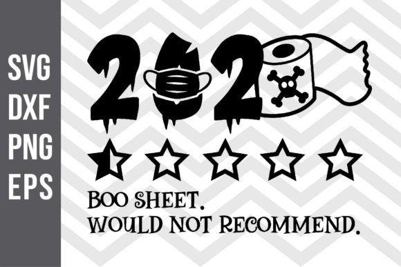 2020 Boo Sheet SVG