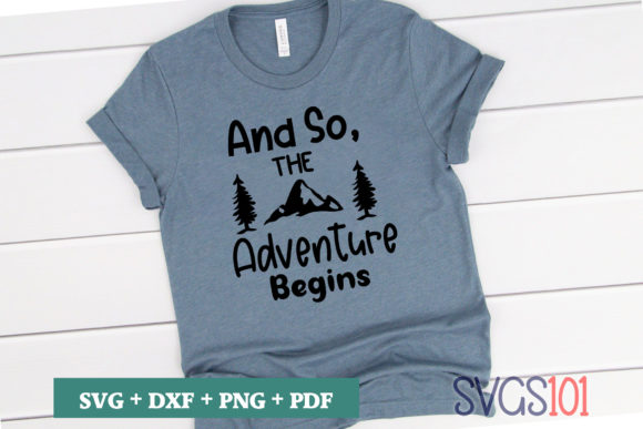 And so, the Adventure Begins SVG