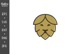 Hops and Lion Head Vector,svg