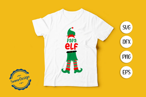 Papa ELF SVG Cut File